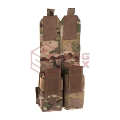 Alternative view of Warrior Double Covered M4 5.56mm Mag Pouch Multicam