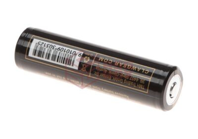 Clawgear 18650 Battery 3.7V 2600mAh Black/Red - obrazek 2