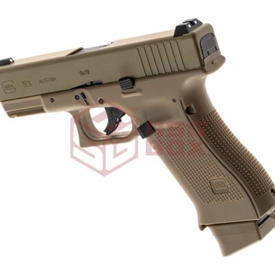 Alternative view of Glock Glock 19X Metal Version Co2 Tan