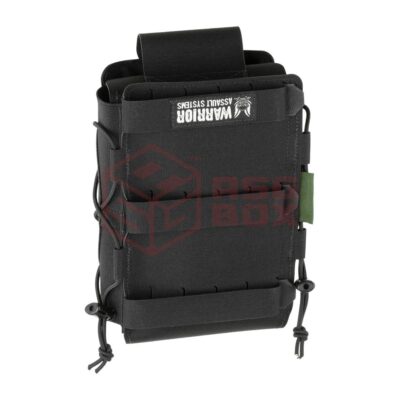 Alternative view of Warrior Laser Cut Large Horizontal Individual First Aid Kit Pouch Black