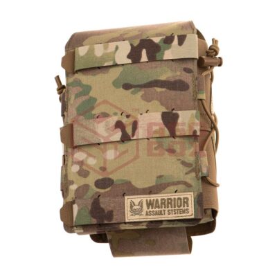 Alternative view of Warrior Laser Cut Large Horizontal Individual First Aid Kit Pouch Multicam