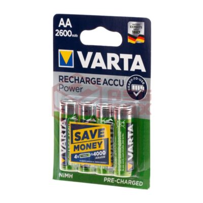 asgbox.pl - AA Rechargable 2600mAh 4pcs Varta