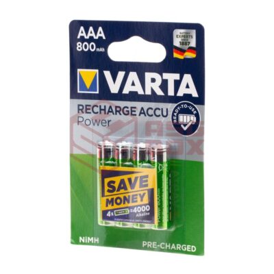 asgbox.pl - AAA Rechargable 800mAh 4pcs Varta