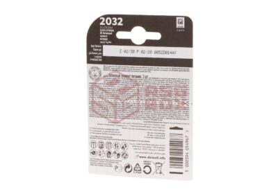 Duracell CR2032 2pcs - obrazek 2