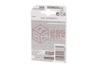 Duracell CR2016 2pcs - obrazek 2