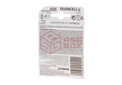 Duracell CR2025 2pcs - obrazek 2
