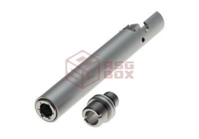 Laylax Hi-Capa D.O.R. Fixed Two Way Outer Barrel Silver - obrazek 2