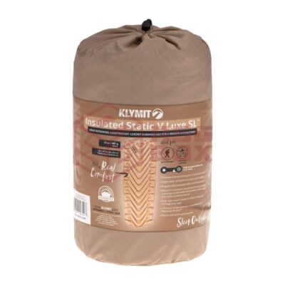 Klymit Insulated Static V Luxe SL Sleeping Pad Recon Tan