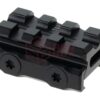 Leapers Universal Super Slim Riser Mount 3 Slot 0.50' Black OD-TM-11073806000 31502 MT-RSX5S asgbox.pl