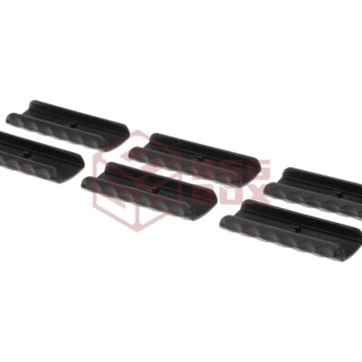 Alternative view of Leapers Low Profile Picatinny Panel Covers 6pcs Black