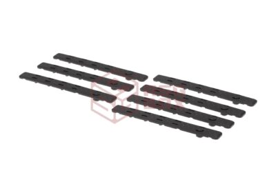 Leapers Low Profile Keymod Rail Panel Covers 7pcs Black