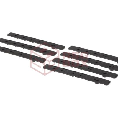 Leapers Low Profile Keymod Rail Panel Covers 7pcs Black
