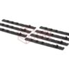 Leapers Low Profile Keymod Rail Panel Covers 7pcs Black OD-TM-11076206000 asgbox.pl