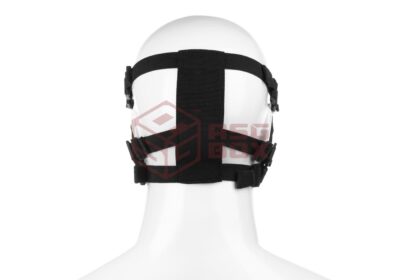Invader Gear Mk.II Lightweight Half Face Mask Black - obrazek 3