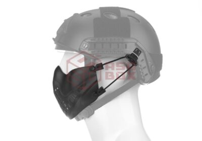 Invader Gear Mk.II Lightweight Half Face Mask Black - obrazek 5