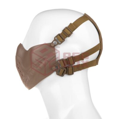 Alternative view of Invader Gear Mk.II Lightweight Half Face Mask Tan