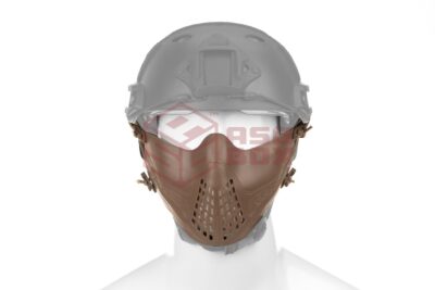 Invader Gear Mk.II Lightweight Half Face Mask Tan - obrazek 4