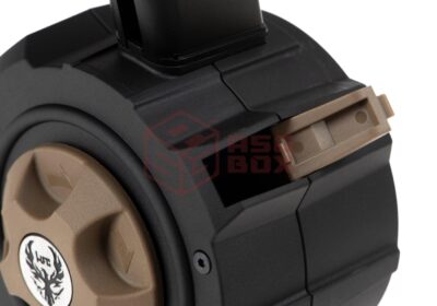 HFC Drum Mag G17 Models GBB 200rds Black - obrazek 5