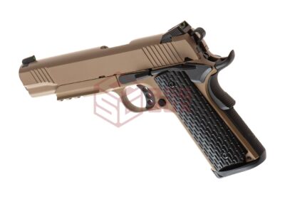 Army Armament M1911 Tactical Full Metal GBB Desert - obrazek 2