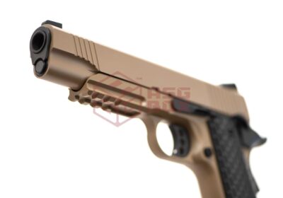 Army Armament M1911 Tactical Full Metal GBB Desert - obrazek 4