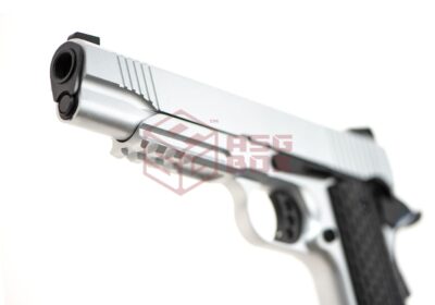 Army Armament M1911 Tactical Full Metal GBB Silver - obrazek 4