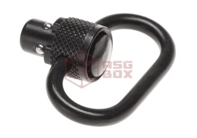 Leapers Heavy Duty Steel Push Button QD Sling Swivel 1.4 Inch - obrazek 2
