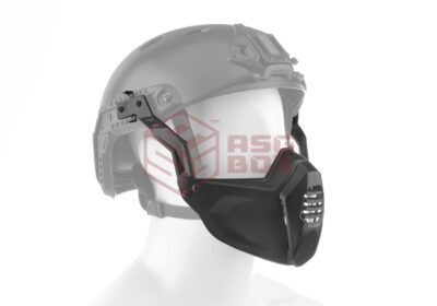 FMA Half Mask for FAST Helmet Black - obrazek 2