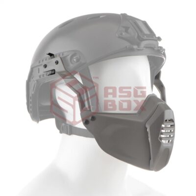 Alternative view of FMA Half Mask for FAST Helmet Foliage Green