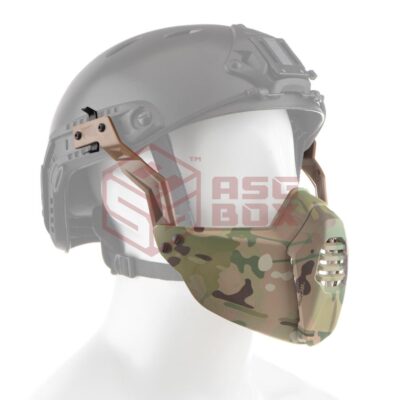 Alternative view of FMA Half Mask for FAST Helmet Multicam