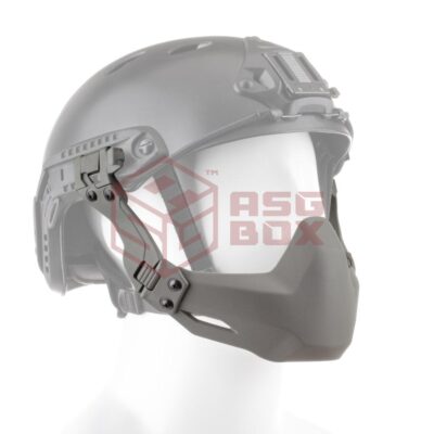 Alternative view of FMA Half Mask II for FAST Helmet Foliage Green