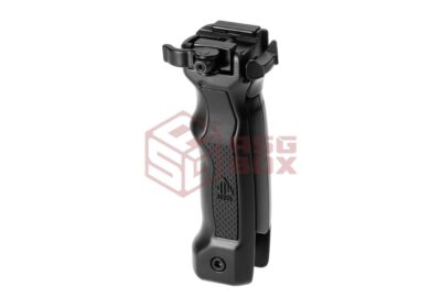 Leapers D Grip with Ambi Quick Release Deployable Bipod Black - obrazek 2