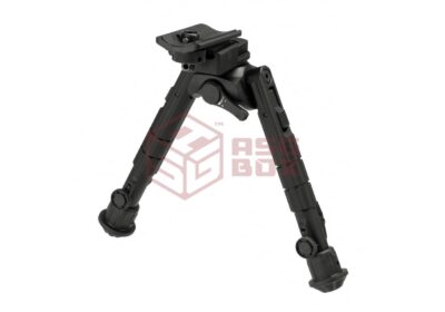 Leapers Recon 360 TL Picatinny 7.0-9.0 Inch Center Height Bipod Black - obrazek 2