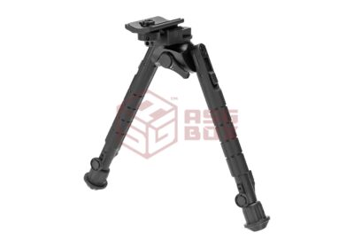 Leapers Recon 360 TL Picatinny 8.0-12.0 Inch Center Height Bipod Black - obrazek 2