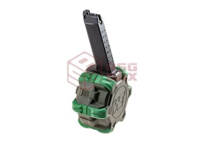 WE Drum Mag WE17 / G-Force 17 GBB 350rds Green - obrazek 2