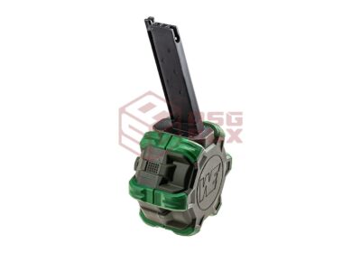 WE Drum Mag M1911 GBB 350rds Green - obrazek 2