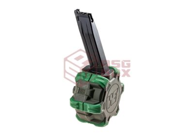 WE Drum Mag Hi-Capa 5.1 GBB 350rds Green - obrazek 2