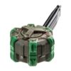 WE Drum Mag Hi-Capa 5.1 GBB 350rds Green OD-TM-11128820000 40316 asgbox.pl