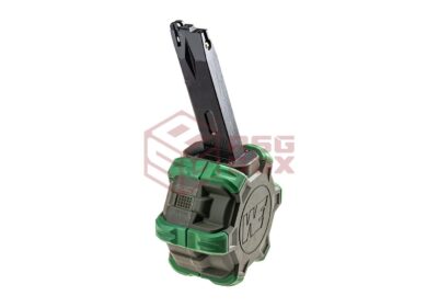 WE Drum Mag M92 GBB 350rds Green - obrazek 2