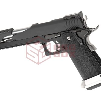 Alternative view of WE Hi-Capa 6 T-Rex Customs Titanium Barrel Full Metal GBB Black