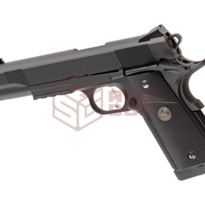 Alternative view of KJ Works M1911 MEU TBC Full Metal Co2 Black