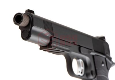 KJ Works M1911 MEU TBC Full Metal Co2 Black - obrazek 4