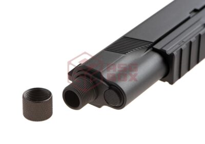 KJ Works M1911 MEU TBC Full Metal Co2 Black - obrazek 5