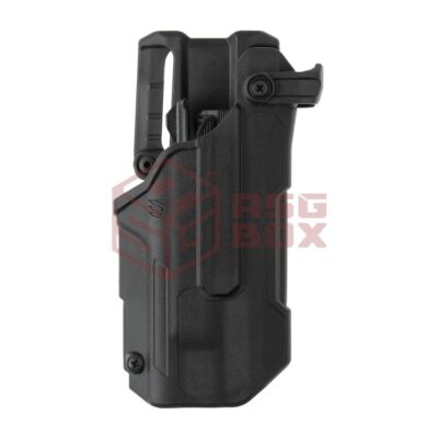 Alternative view of Blackhawk T-Series L3D Duty Holster for Glock 17/19/22/23/31/32/47 TLR-1/2 Right Side Black