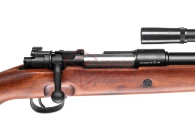 Snow Wolf Karabiner 98K Bolt-Action Sniper Rifle Real Wood with Scope - obrazek 3