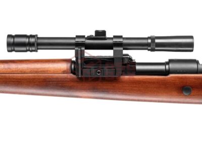 Snow Wolf Karabiner 98K Bolt-Action Sniper Rifle Real Wood with Scope - obrazek 4