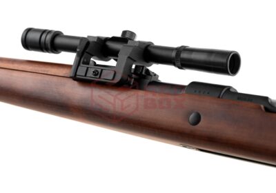 Snow Wolf Karabiner 98K Bolt-Action Sniper Rifle Real Wood with Scope - obrazek 6
