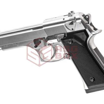 Alternative view of HFC M9 Spring Pistol Silver