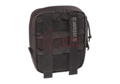 Clawgear Medium Vertical Utility Pouch Zipped Core Black - obrazek 2