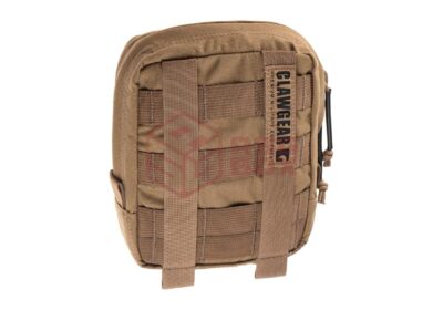 Clawgear Medium Vertical Utility Pouch Zipped Core Coyote - obrazek 2