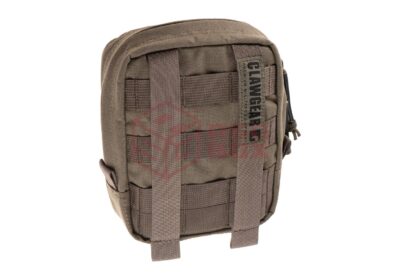 Clawgear Medium Vertical Utility Pouch Zipped Core RAL7013 - obrazek 2